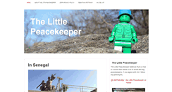 Desktop Screenshot of littlepeacekeeper.org